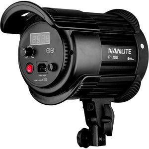 
                  
                    Load image into Gallery viewer, Nanlite P-100 5600K AC LED Monolight - Certified Pre-Owned
                  
                