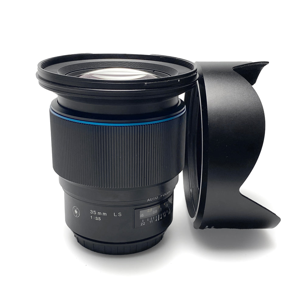 
                  
                    Load image into Gallery viewer, Schneider Kreuznach 35mm LS Blue Ring f/3.5 AF Lens - Certified Pre-Owned
                  
                
