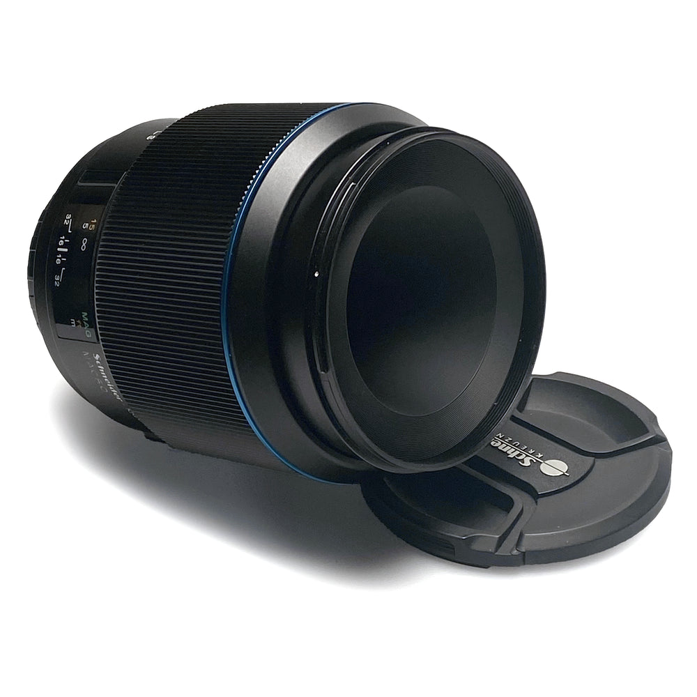 
                  
                    Load image into Gallery viewer, Schneider Kreuznach 120mm Macro LS Blue Ring f/4.0 AF Lens - Certified Pre-Owned
                  
                