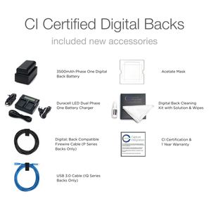 Phase One P30+ Digital Back (V Mount) - Certified Pre-Owned