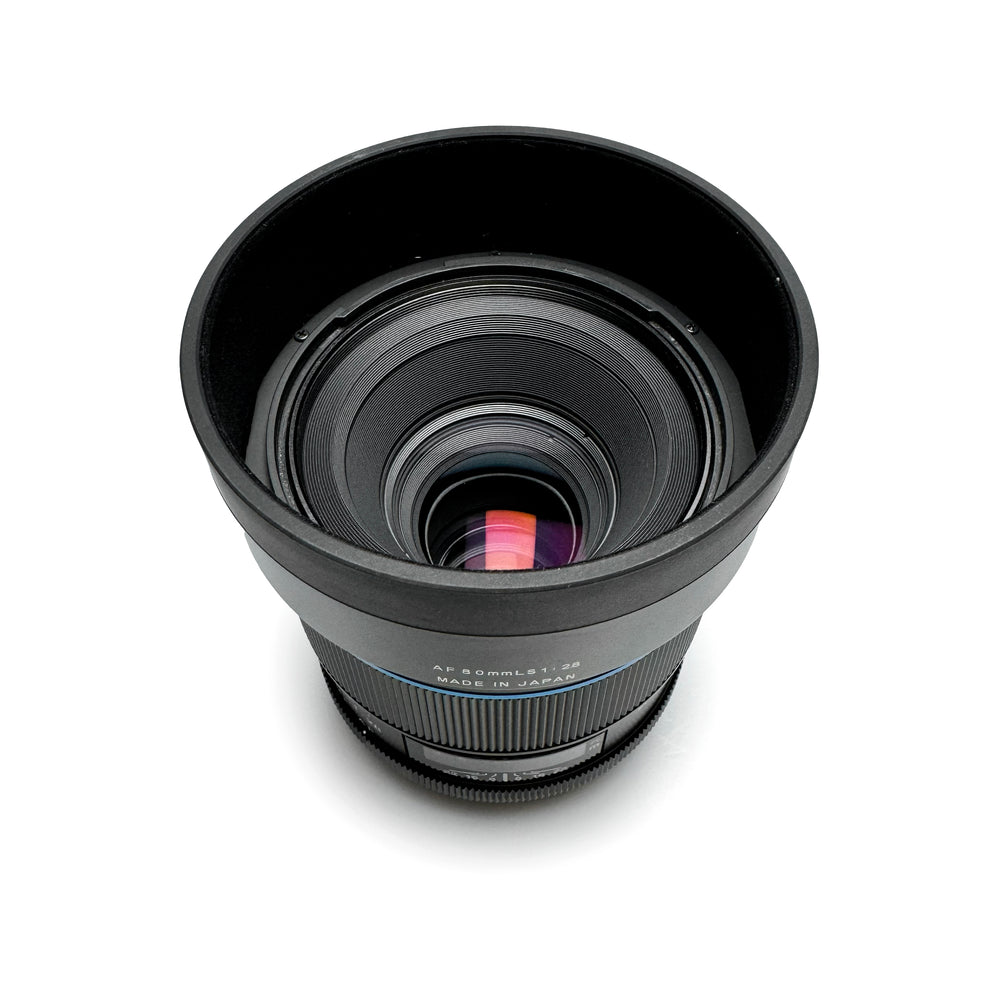 
                  
                    Load image into Gallery viewer, Schneider Kreuznach 80mm LS Blue Ring F/2.8 Mark II Lens - Certified Pre-Owned
                  
                