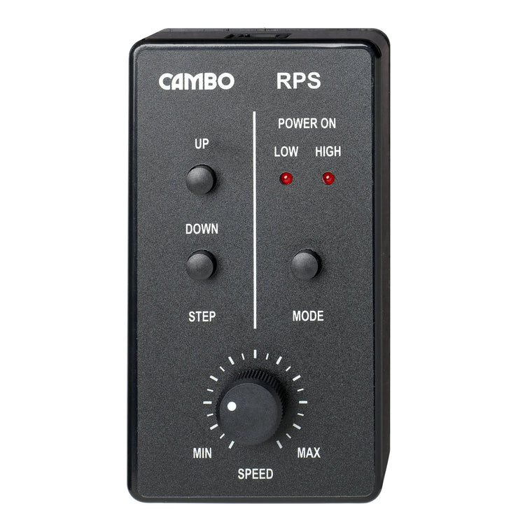 
                  
                    Load image into Gallery viewer, Cambo RPS-240 Tabletop Copy Stand with Motorized Column, Geared Crossarm, and Remote
                  
                