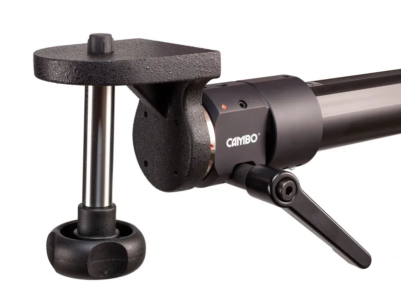 
                  
                    Load image into Gallery viewer, Cambo 8&amp;#39; MBU Stand including Column, Pedal Base, Geared Crossarm, and 3/8&amp;quot; Camera Platform
                  
                