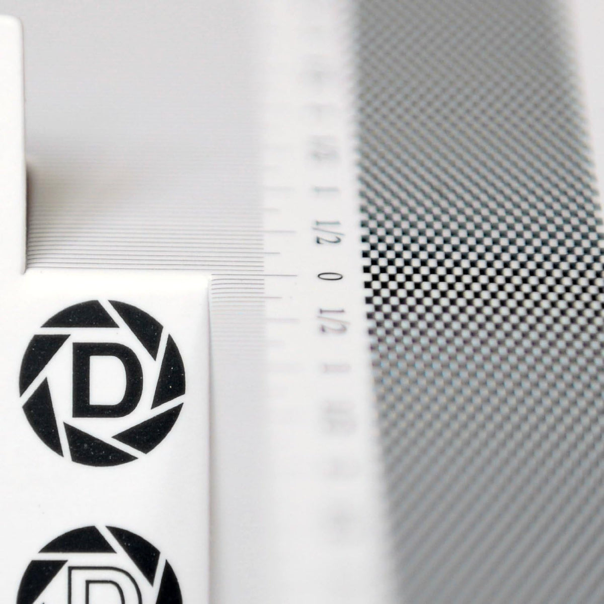 DSLRKIT Lens Focus Calibration Tool Alignment Ruler Folding Card ...