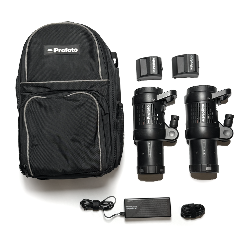 
                  
                    Load image into Gallery viewer, Profoto B1 Duo Kit with Carrying Backpack - Certified Pre-Owned
                  
                