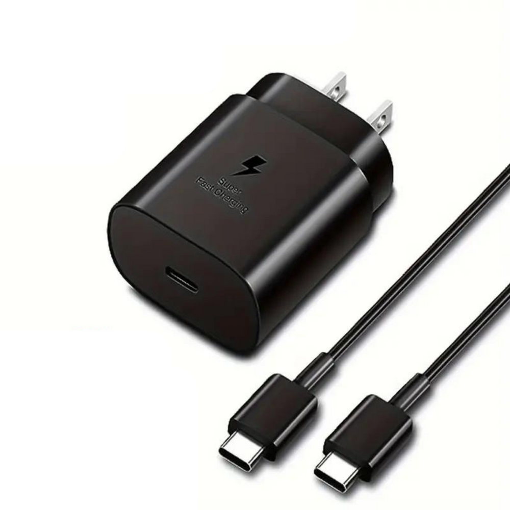 25W USB-C to USB-C Wall Charger with 3 ft Cable for Select Fujifilm & Hasselblad