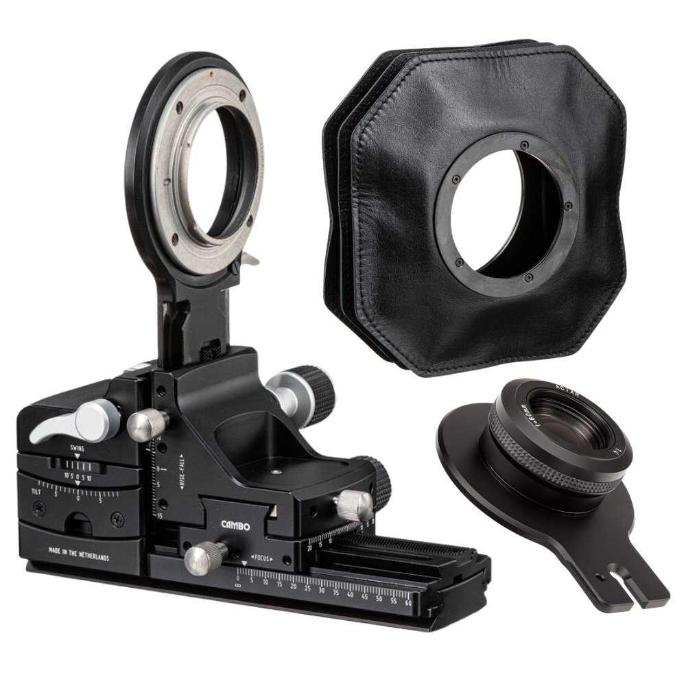 Cambo ACTUS-B View Camera, ACTAR 80mm Lens & Camera Mount Kit – Capture ...