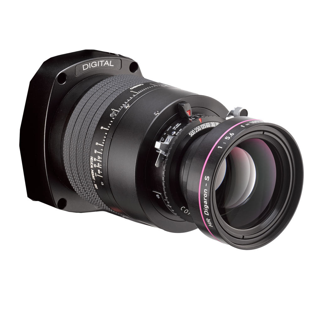 Cambo Wide DS 180mm HR Digaron-S Lens Long Helical / Short Barrel + Spacer, Copal 0 - Certified Pre-Owned