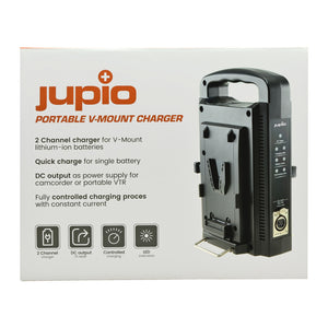 
                  
                    Load image into Gallery viewer, Jupio Portable V-Mount Charger for V-Mount - Certified Pre-Owned
                  
                