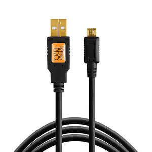 
                  
                    Load image into Gallery viewer, Tether Tools TetherPro USB 2.0 to Micro-B 5-Pin
                  
                