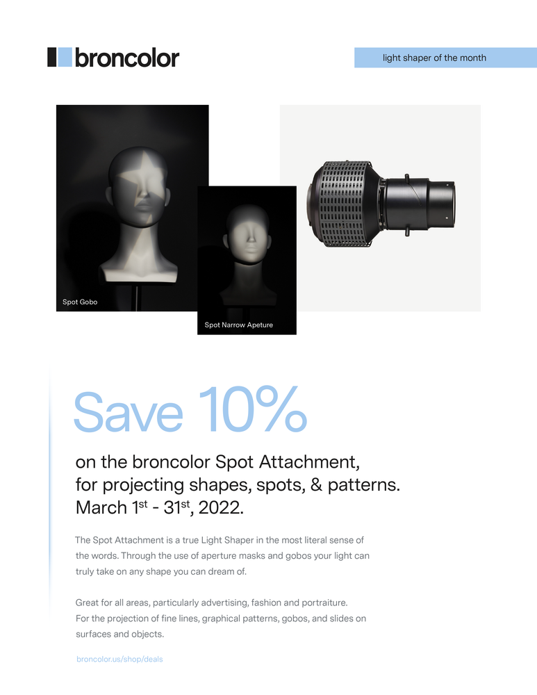 
                  
                    Load image into Gallery viewer, broncolor Spot Attachment - 10% Off
                  
                