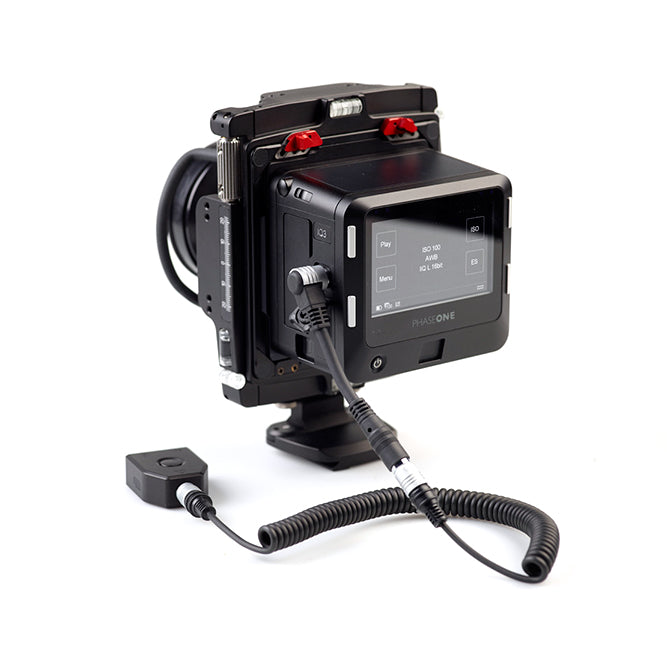 
                  
                    Load image into Gallery viewer, Phase One Electronic Shutter (ES) Cable Release Adapter
                  
                